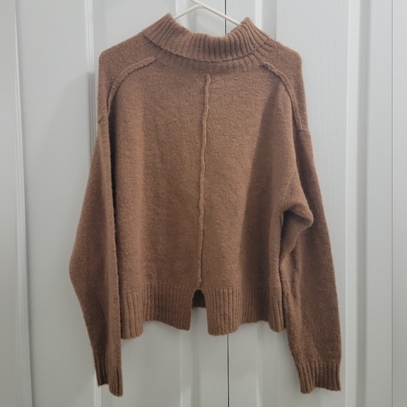 Gentle Fawn Collection Brown Turtleneck Knit Sweater - Picture 2 of 9
